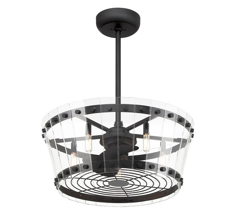 Savoy House 24-FD-8853-89 LED Fan D'Lier, Matte Black (4)