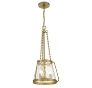 Savoy House 7-1803-3-322 Three Light Pendant, Warm Brass (5)