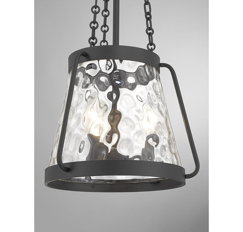 Savoy House 7-1803-3-89 Three Light Pendant, Matte Black (6)