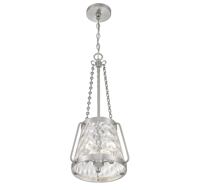 Savoy House 7-1803-3-SN Three Light Pendant, Satin Nickel (4)