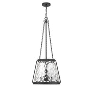 Savoy House 7-1804-4-89 Four Light Pendant, Matte Black (2)