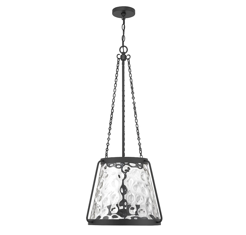Savoy House 7-1804-4-89 Four Light Pendant, Matte Black (2)