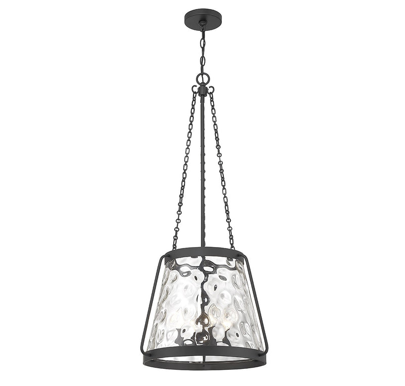 Savoy House 7-1804-4-89 Four Light Pendant, Matte Black (3)