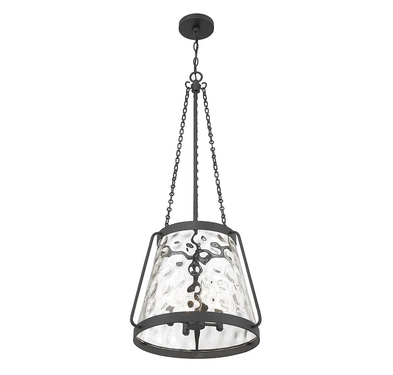 Savoy House 7-1804-4-89 Four Light Pendant, Matte Black (4)