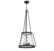 Savoy House 7-1804-4-89 Four Light Pendant, Matte Black (5)