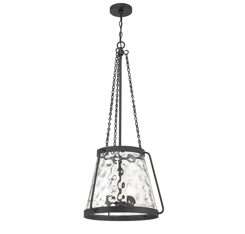 Savoy House 7-1804-4-89 Four Light Pendant, Matte Black (5)
