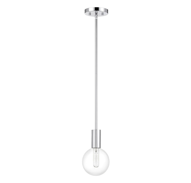 Savoy House 7-3075-1-11 One Light Mini Pendant, Chrome (2)