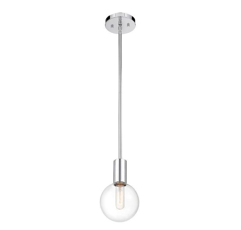 Savoy House 7-3075-1-11 One Light Mini Pendant, Chrome (4)