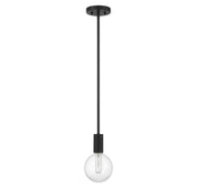 Savoy House 7-3075-1-89 One Light Mini Pendant, Matte Black (2)