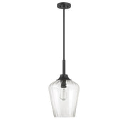 Savoy House 7-3390-1-89 One Light Pendant, Matte Black (2)