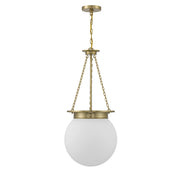 Savoy House 7-3901-3-322 Three Light Pendant, Warm Brass (2)
