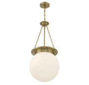 Savoy House 7-3901-3-322 Three Light Pendant, Warm Brass (4)