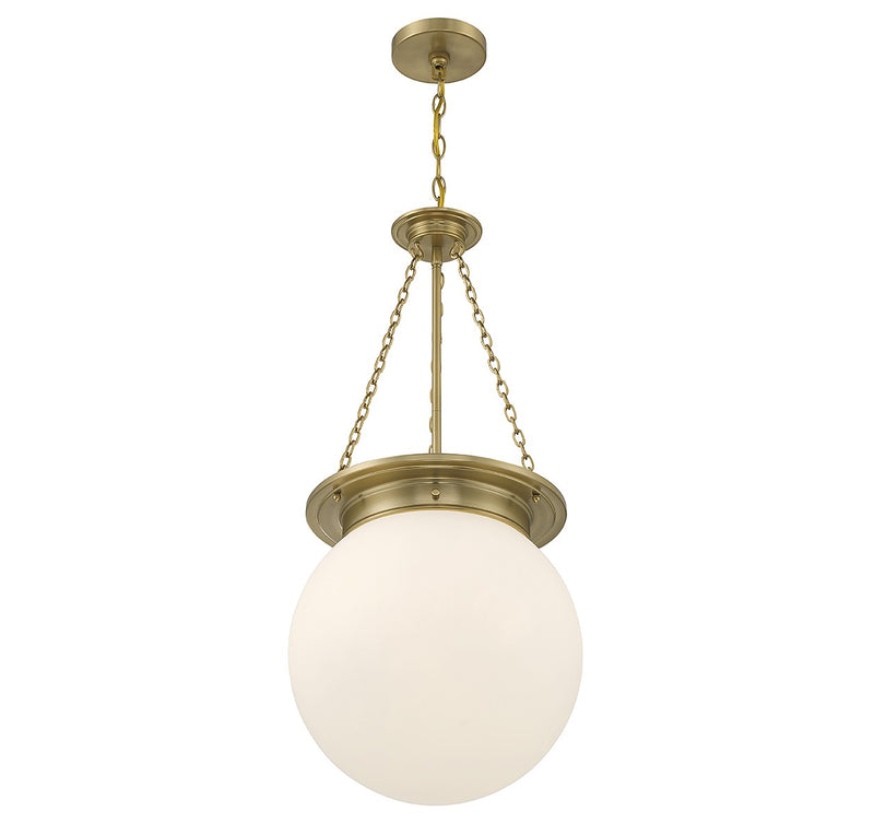 Savoy House 7-3901-3-322 Three Light Pendant, Warm Brass (4)