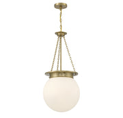 Savoy House 7-3901-3-322 Three Light Pendant, Warm Brass (5)