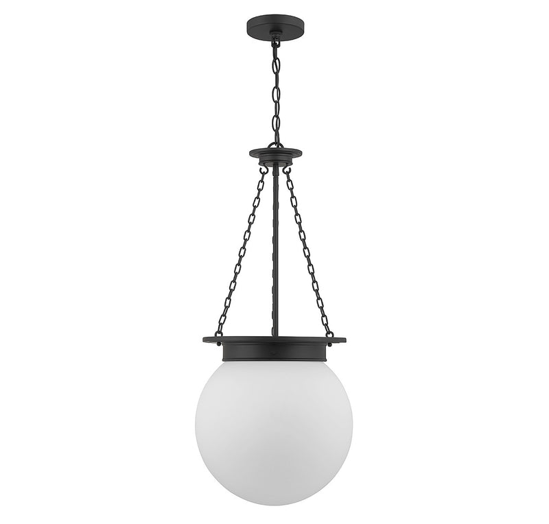 Savoy House 7-3901-3-89 Three Light Pendant, Matte Black (2)