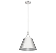 Savoy House 7-4499-1-109 One Light Pendant, Polished Nickel (2)