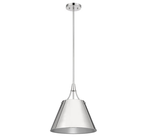 Savoy House 7-4499-1-109 One Light Pendant, Polished Nickel (2)