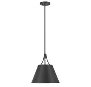 Savoy House 7-4499-1-89 One Light Pendant, Matte Black (3)
