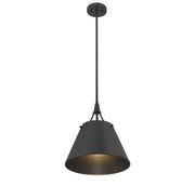 Savoy House 7-4499-1-89 One Light Pendant, Matte Black (4)