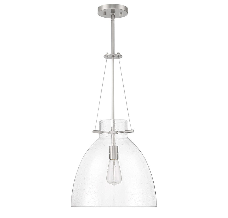 Savoy House 7-7006-1-SN One Light Pendant, Satin Nickel (2)