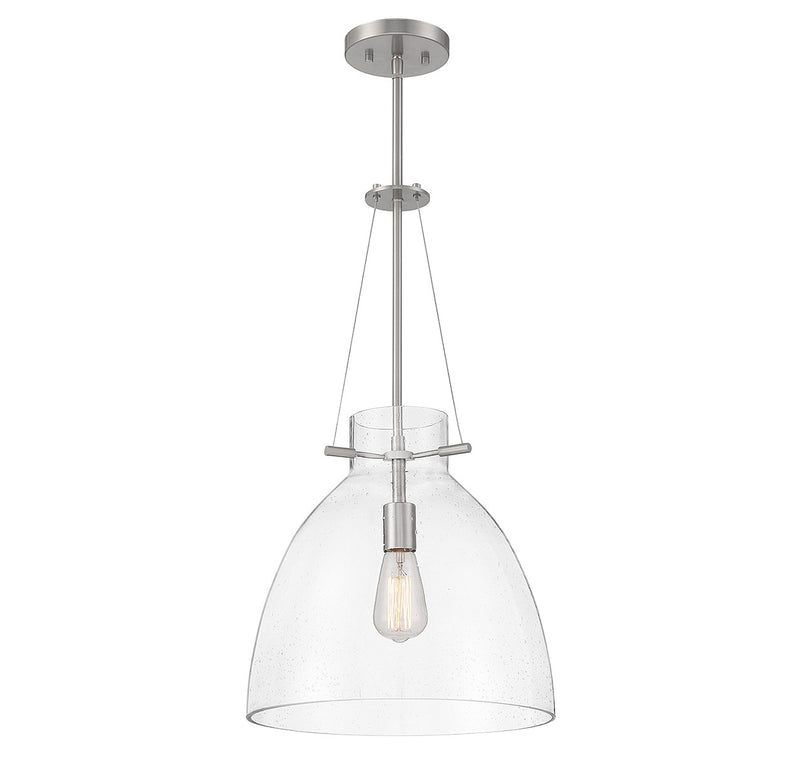 Savoy House 7-7006-1-SN One Light Pendant, Satin Nickel (3)