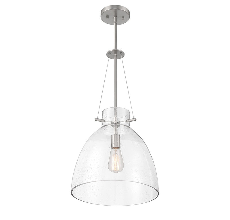 Savoy House 7-7006-1-SN One Light Pendant, Satin Nickel (4)
