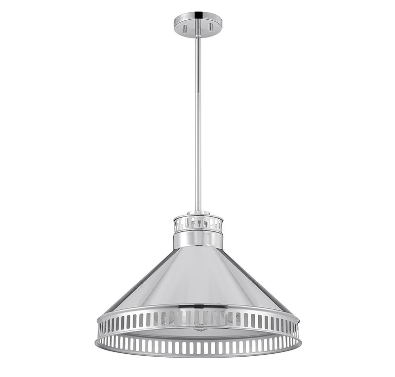 Savoy House 7-8801-3-109 Three Light Pendant, Polished Nickel (2)