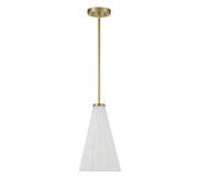 Savoy House 7-8840-1-322 One Light Pendant, Warm Brass (2)