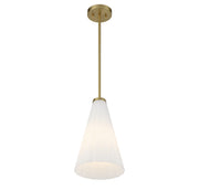 Savoy House 7-8840-1-322 One Light Pendant, Warm Brass (4)