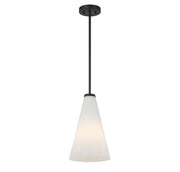 Savoy House 7-8840-1-89 One Light Pendant, Matte Black (3)