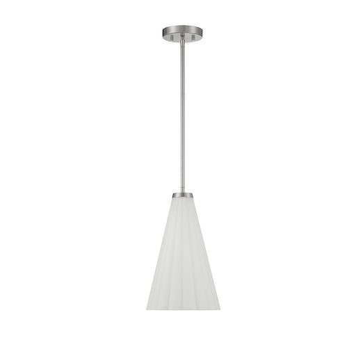 Savoy House 7-8840-1-SN One Light Pendant, Satin Nickel (2)