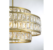 Savoy House 7-9046-4-322 Four Light Pendant, Warm Brass (5)