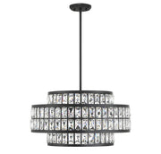 Savoy House 7-9046-4-89 Four Light Pendant, Matte Black (2)