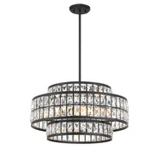 Savoy House 7-9046-4-89 Four Light Pendant, Matte Black (3)