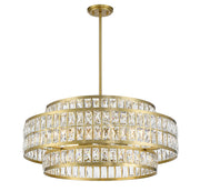 Savoy House 7-9048-6-322 Six Light Pendant, Warm Brass (3)