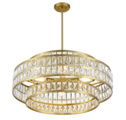 Savoy House 7-9048-6-322 Six Light Pendant, Warm Brass (4)