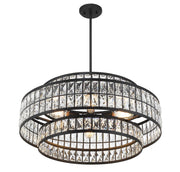Savoy House 7-9048-6-89 Six Light Pendant, Matte Black (4)