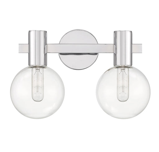 Savoy House 8-3076-2-11 Two Light Bathroom Vanity, Chrome (2)
