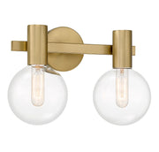 Savoy House 8-3076-2-322 Two Light Bathroom Vanity, Warm Brass (3)