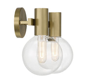 Savoy House 8-3076-2-322 Two Light Bathroom Vanity, Warm Brass (5)