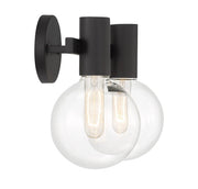 Savoy House 8-3076-2-BK Two Light Bathroom Vanity, Matte Black (5)