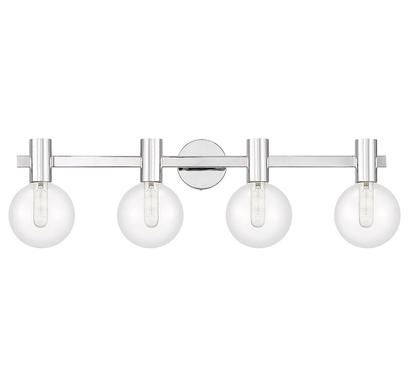 Savoy House 8-3076-4-11 Four Light Bathroom Vanity, Chrome (2)