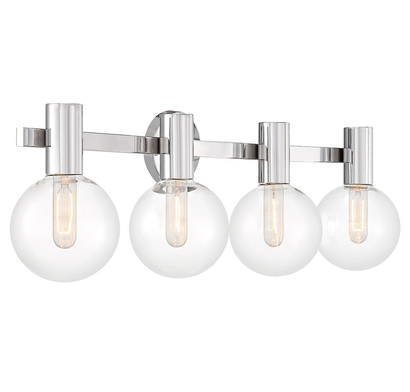 Savoy House 8-3076-4-11 Four Light Bathroom Vanity, Chrome (4)