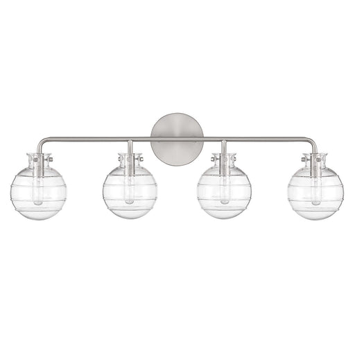 Savoy House 8-4300-4-SN Four Light Bathroom Vanity, Satin Nickel (2)
