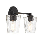 Savoy House 8-5606-2-BK Two Light Bathroom Vanity, Matte Black (4)