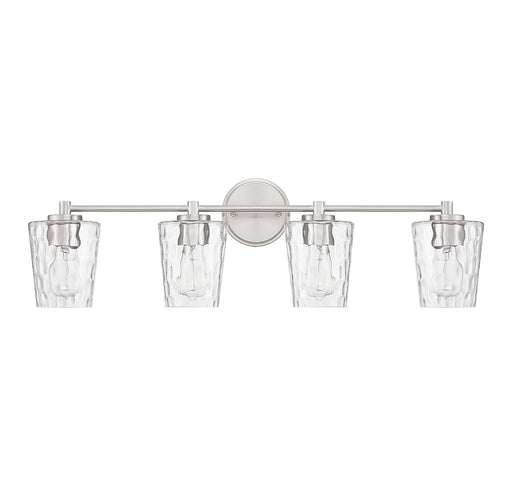 Savoy House 8-5606-4-SN Four Light Bathroom Vanity, Satin Nickel (2)