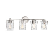 Savoy House 8-5606-4-SN Four Light Bathroom Vanity, Satin Nickel (3)