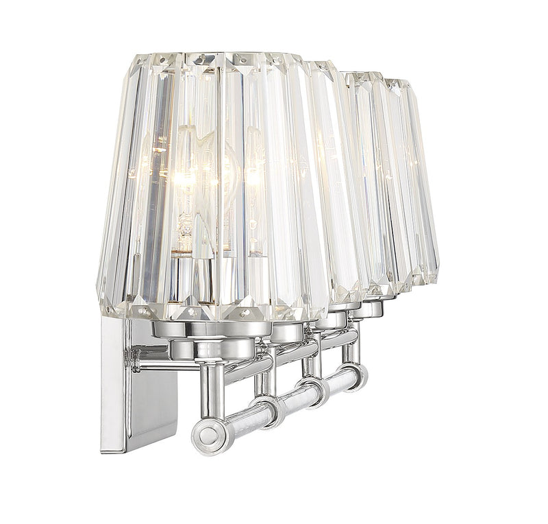 Savoy House 8-6001-4-109 Four Light Bathroom Vanity, Polished Nickel (5)