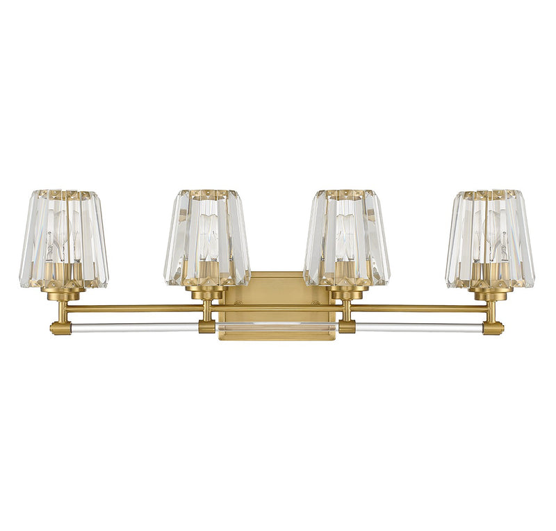 Savoy House 8-6001-4-322 Four Light Bathroom Vanity, Warm Brass (2)