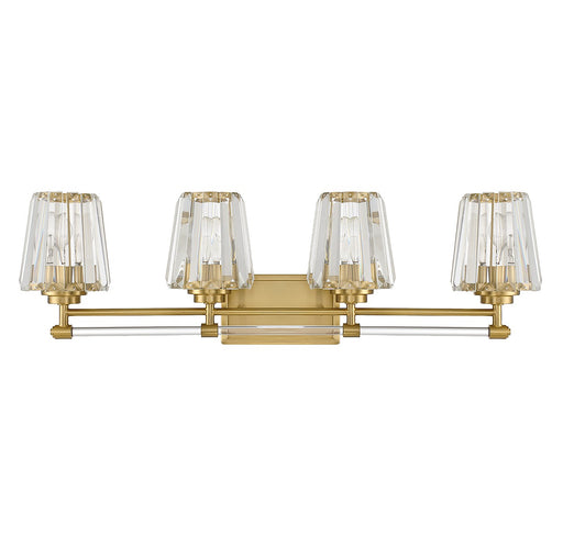 Savoy House 8-6001-4-322 Four Light Bathroom Vanity, Warm Brass (2)